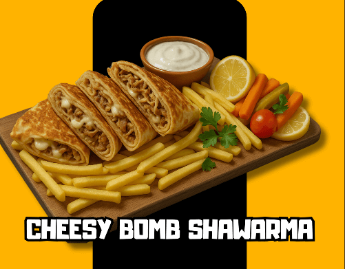 product-image-Chicken Cheesy Bomb Shawarma