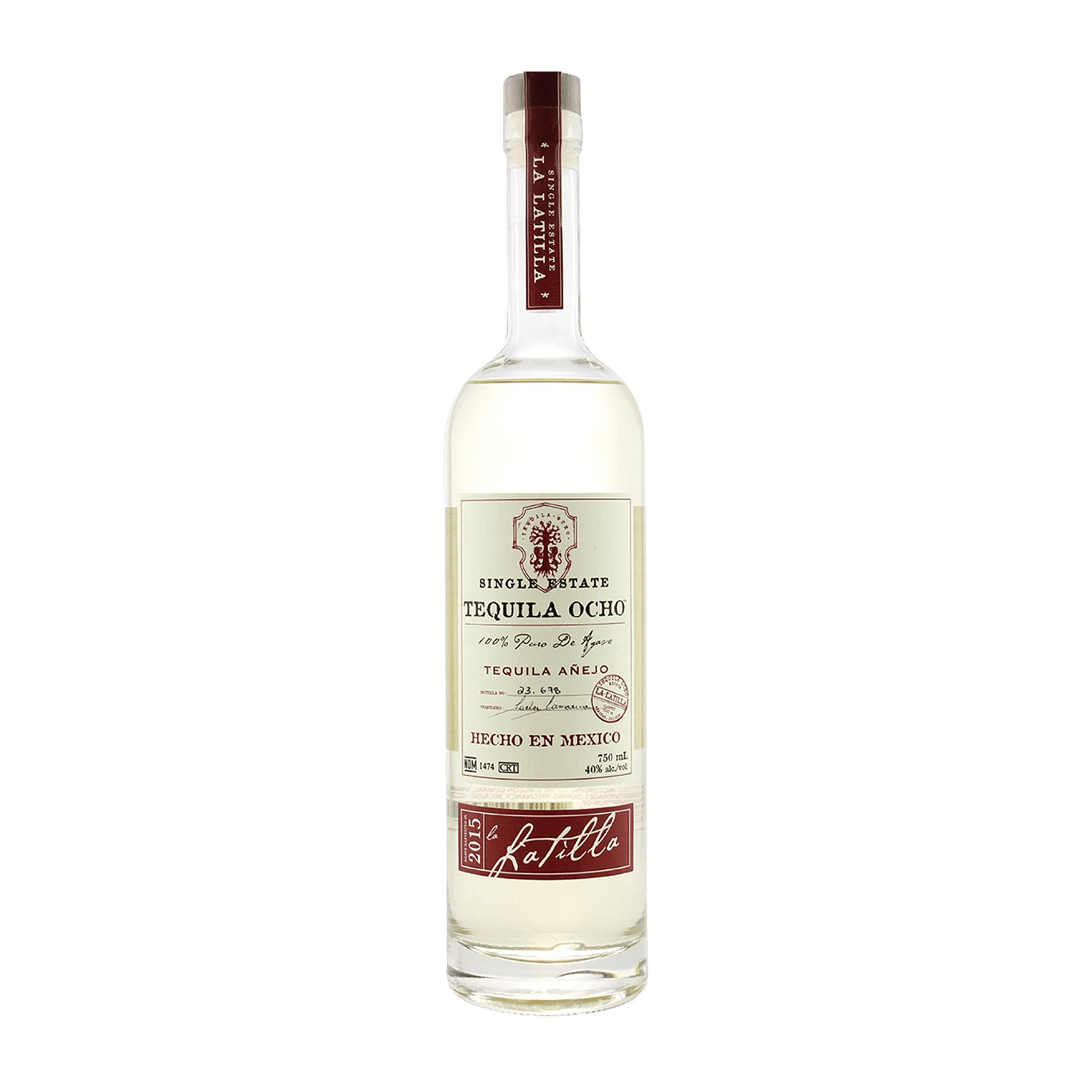 product-image-Tequila Ocho Añejo 40% 2CL