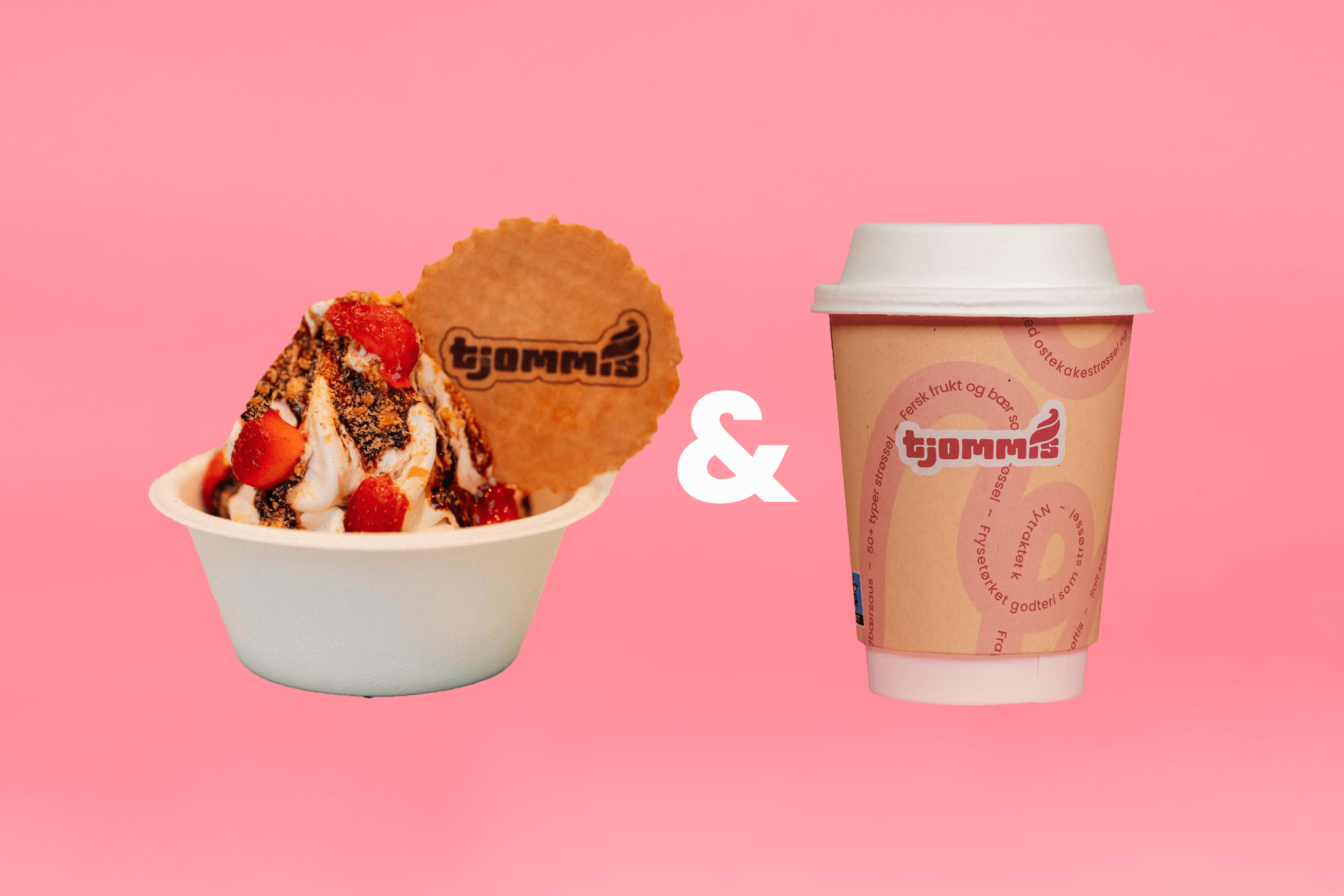 product-image-Softis med 3 toppinger + kaffe