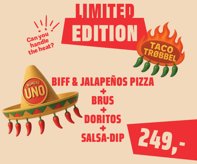 product-image-Limited Edition - Taco Trøbbel Meal Deal