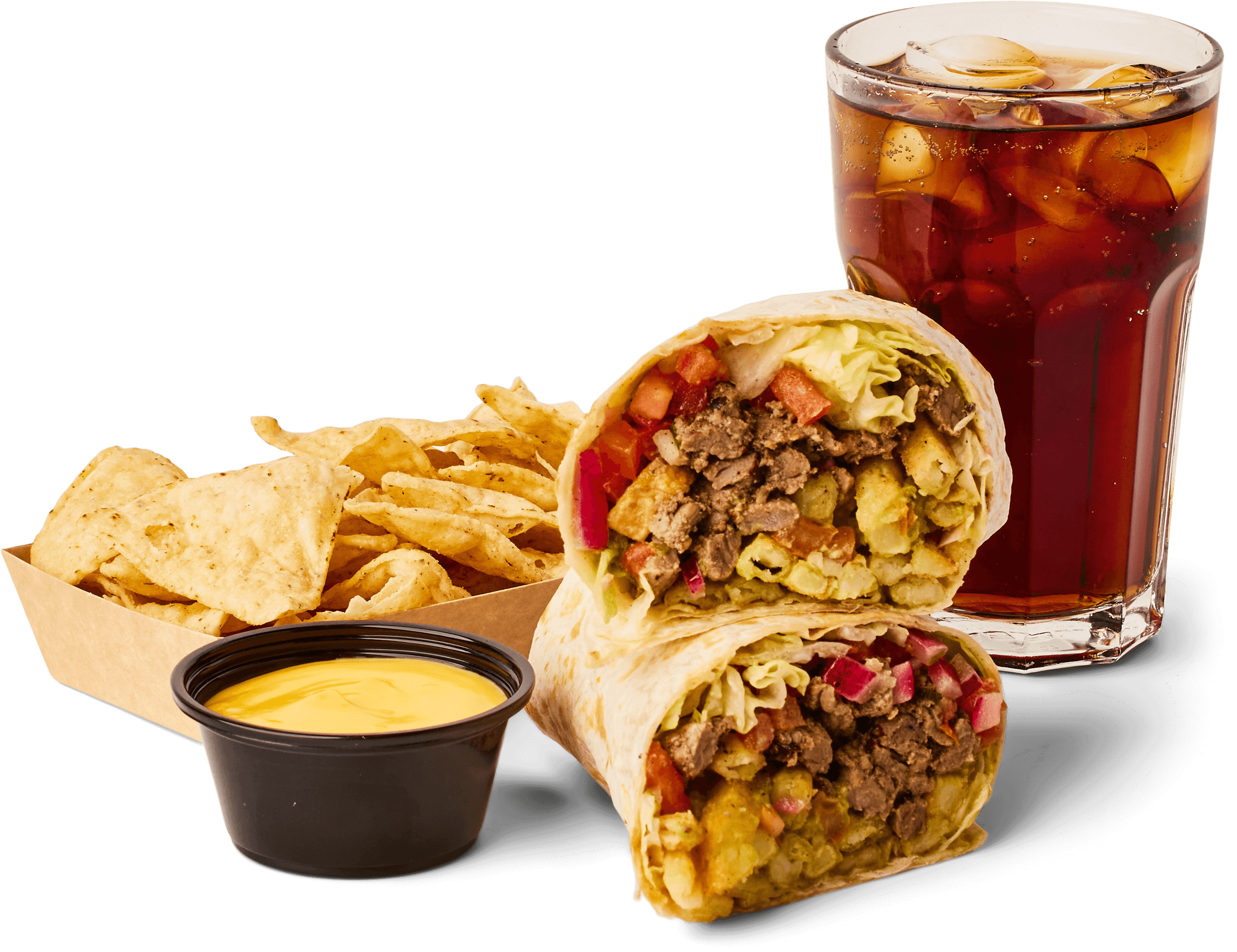 product-image-California Burrito + Nachos or Fries + Drink
