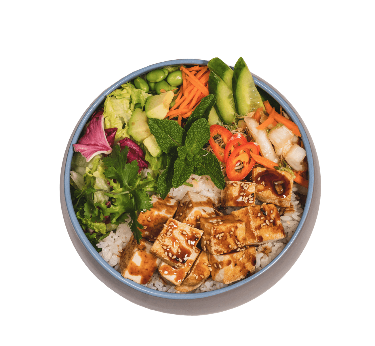 product-image-V4. Fried tofu bowl