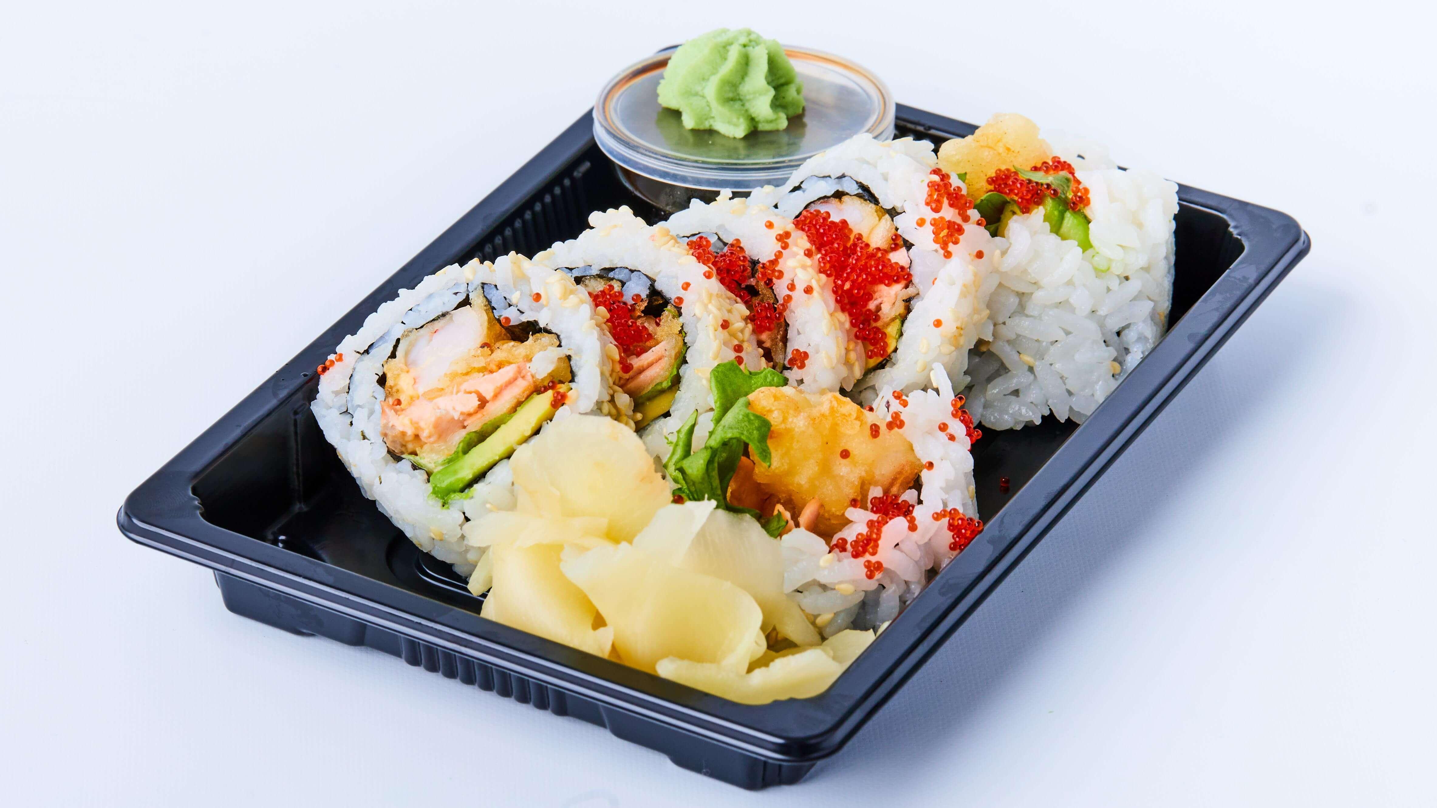 product-image-33. Tempura laks & scampi (6 biter)