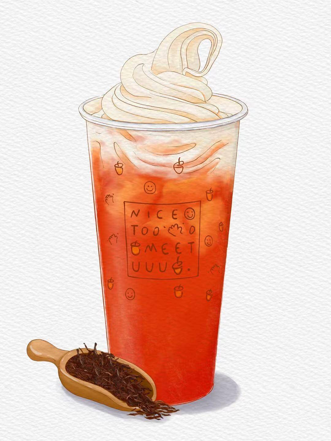 product-image-Super fresh Assam Black Tea with Ice cream!!!