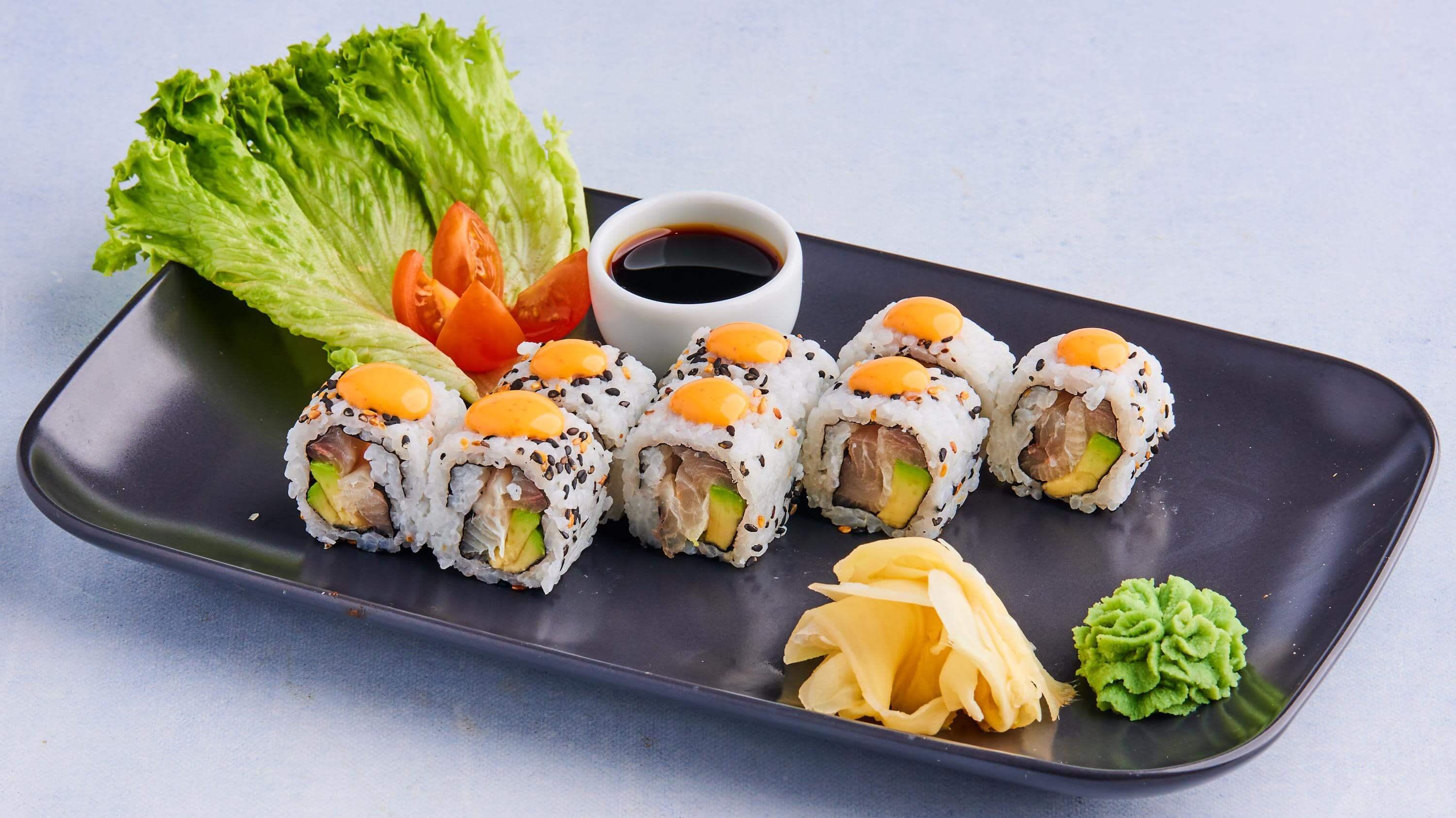 product-image-14A. Spicy hamachi ( hvit tunfisk)