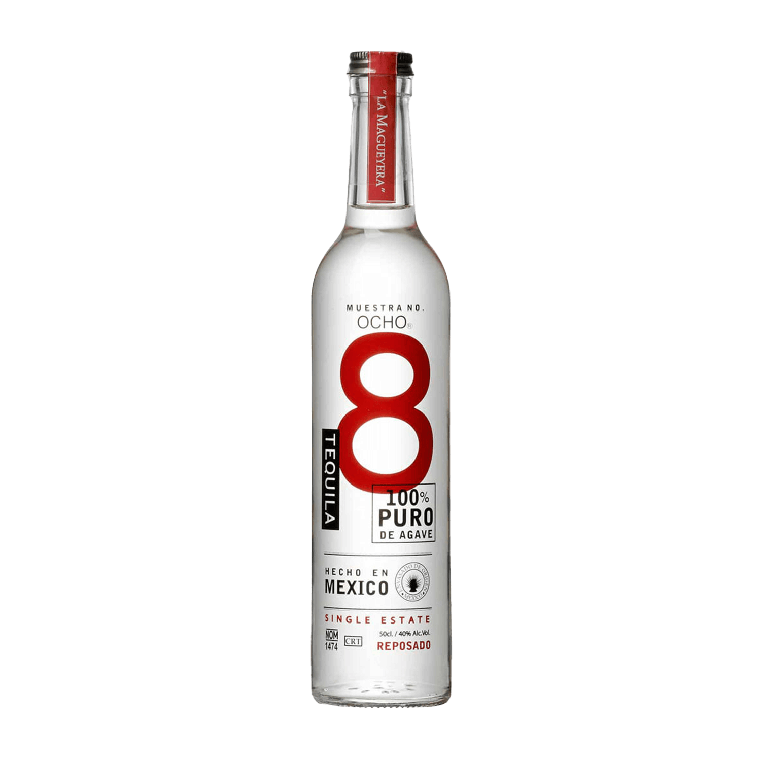 product-image-Tequila Ocho Reposado 40%, 2CL