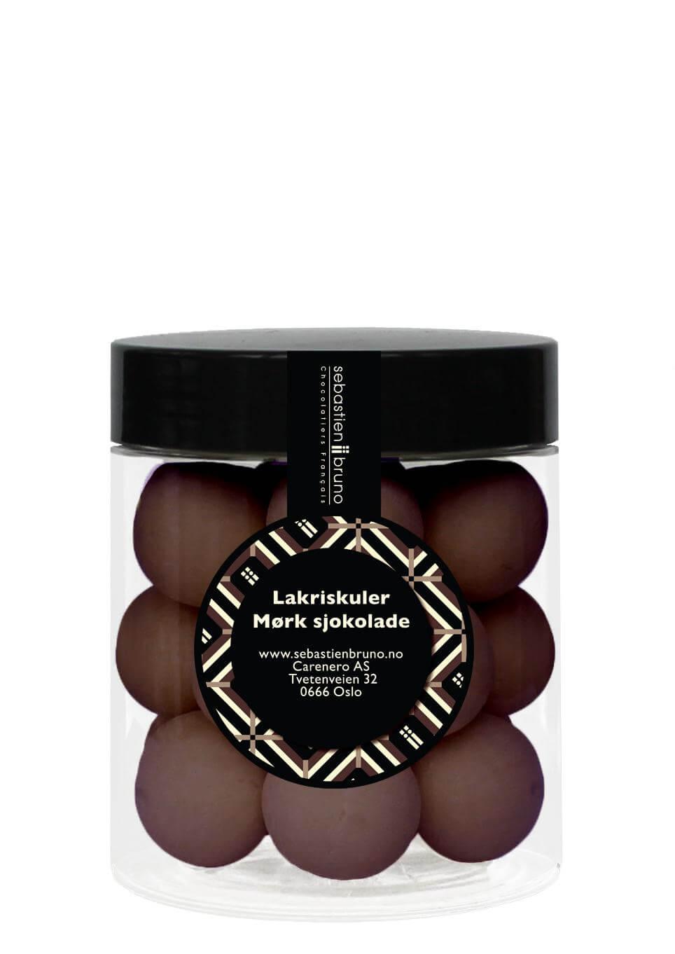 product-image-Lakriskuler Mørk Sjokolade (Tube)