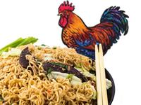 product-image-Stekte nudler med kylling