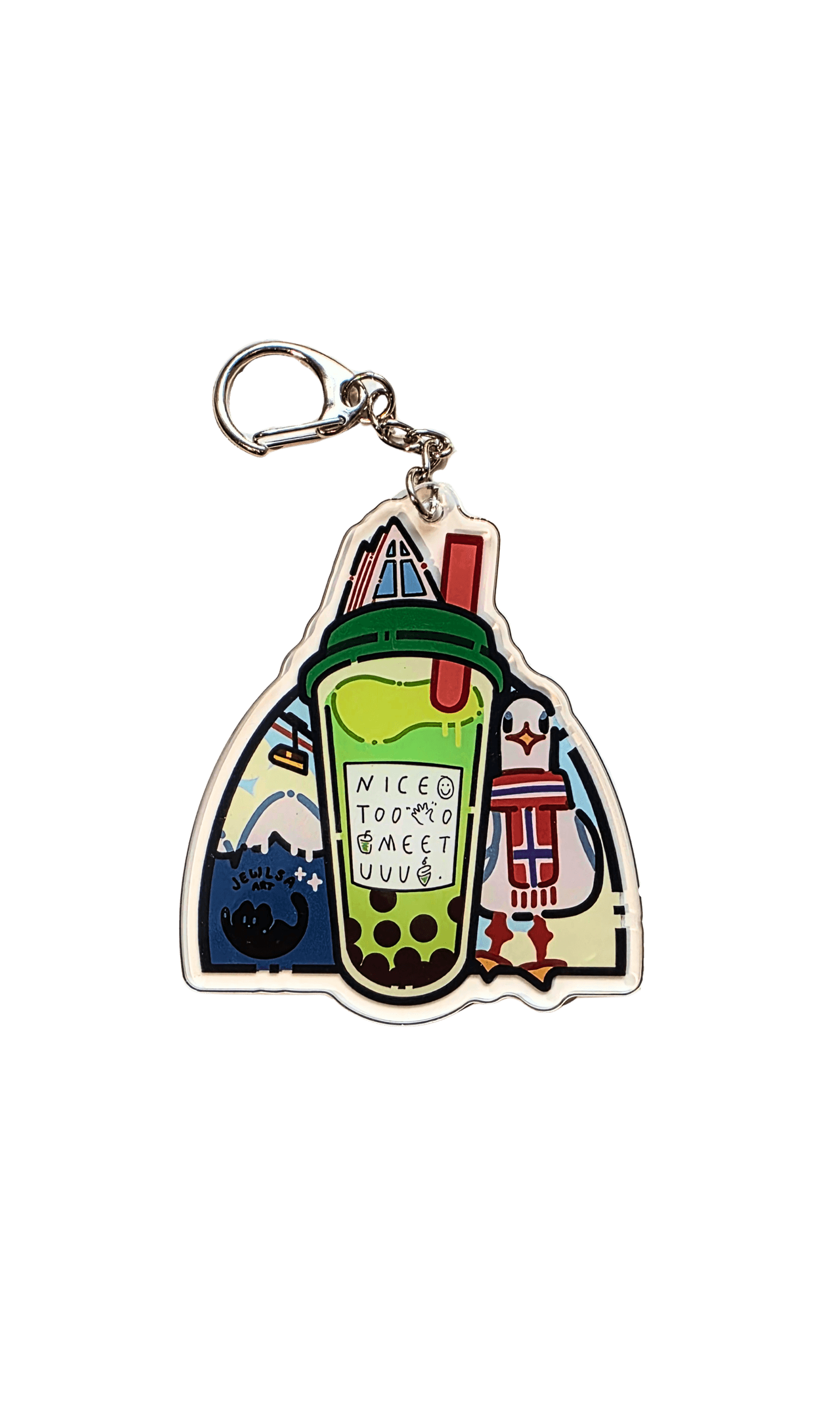 product-image-Super Nice Matcha Keychain