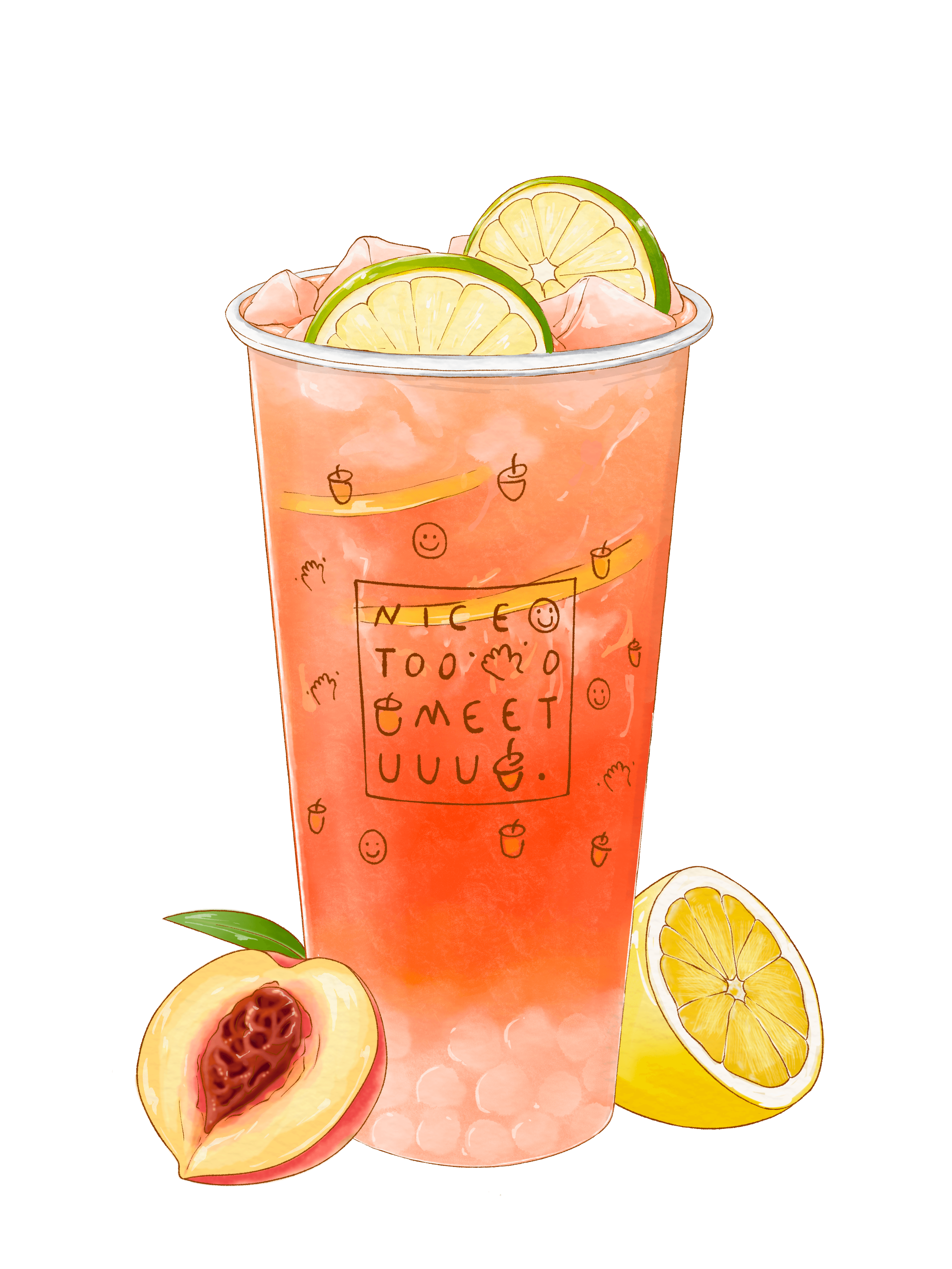 product-image-Boom peachy limon(L) 暴打香柠桃桃