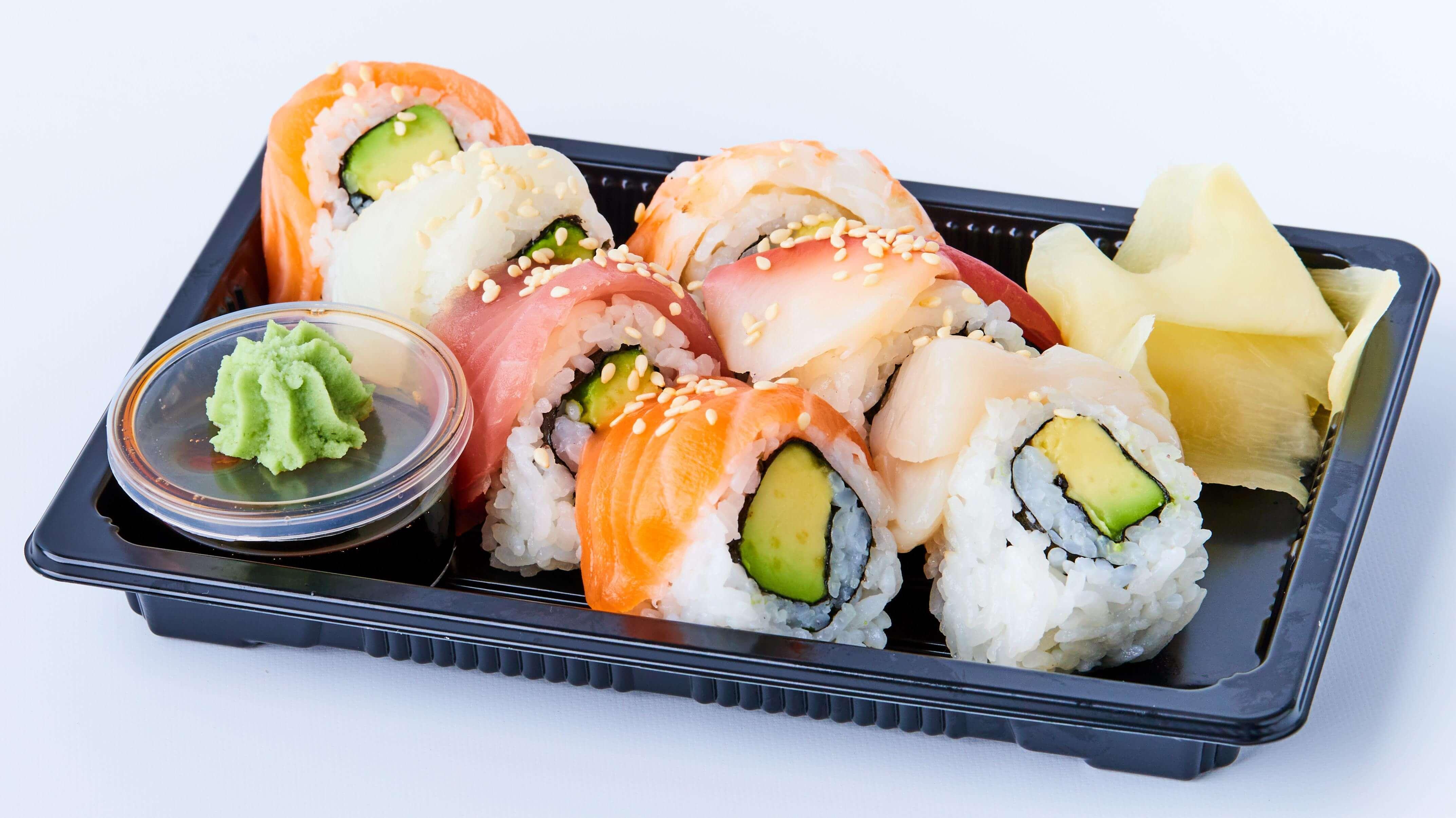 product-image-29. Rainbow roll (7 biter)