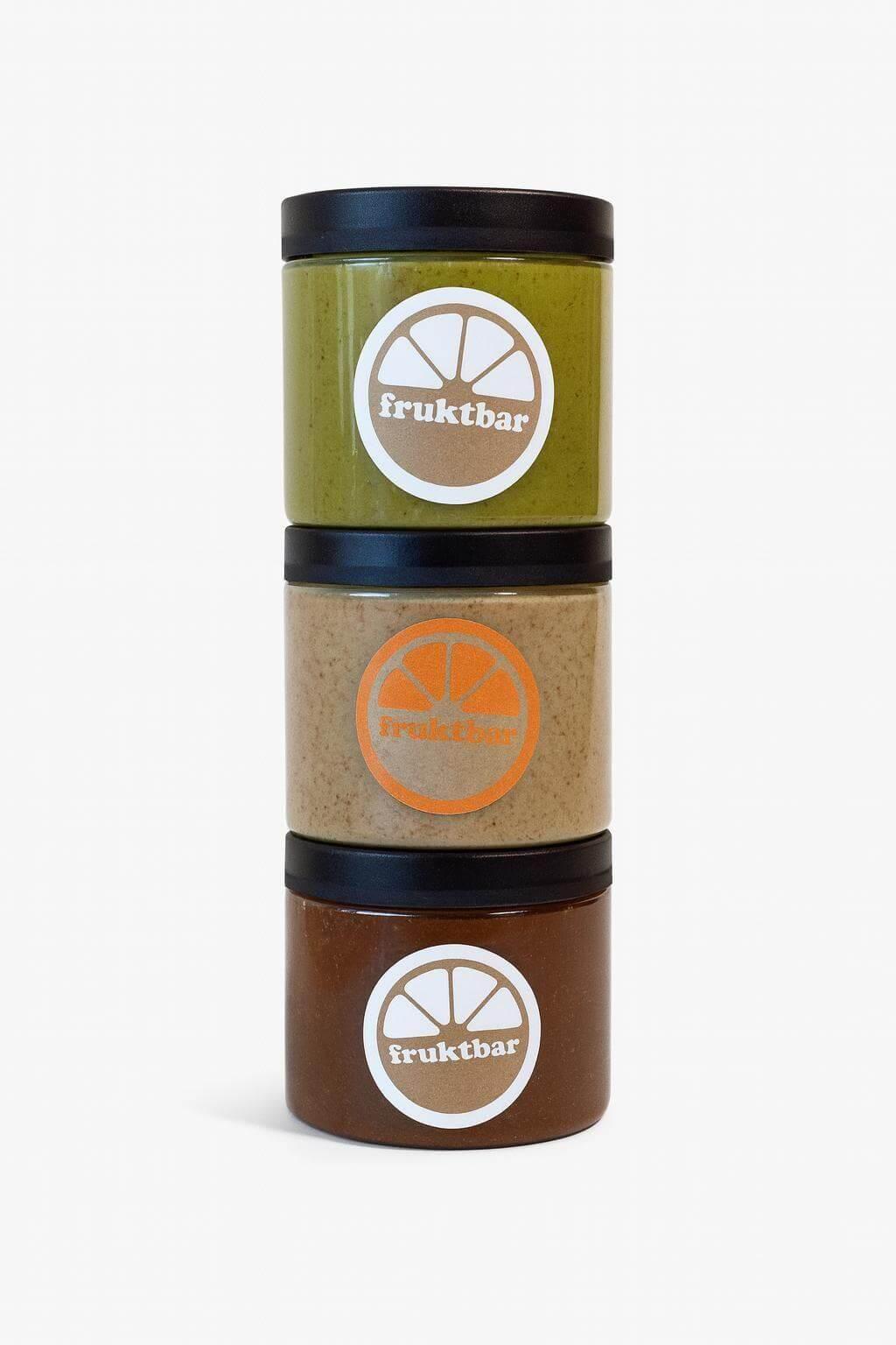 product-image-Pistasjekrem, hasselnøttkrem+mandelsmør (3*200 g)