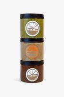 product-image-Pistasjekrem, hasselnøttkrem+mandelsmør (3*200 g)