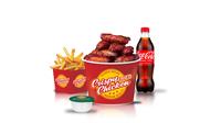 product-image-Greasy Wings Meal: Hot Chili
