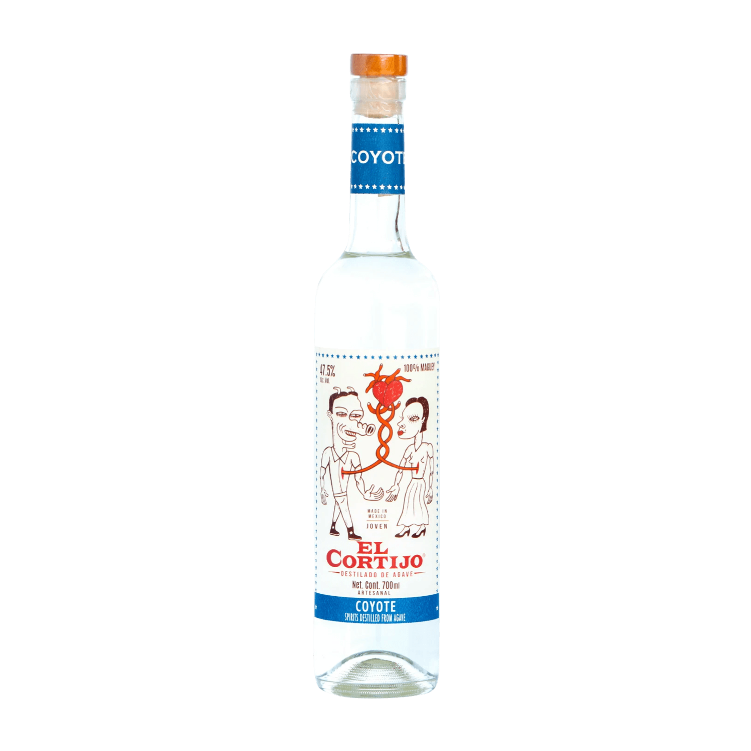 product-image-Mezcal El Cortijo Coyote 47,5%, 2CL