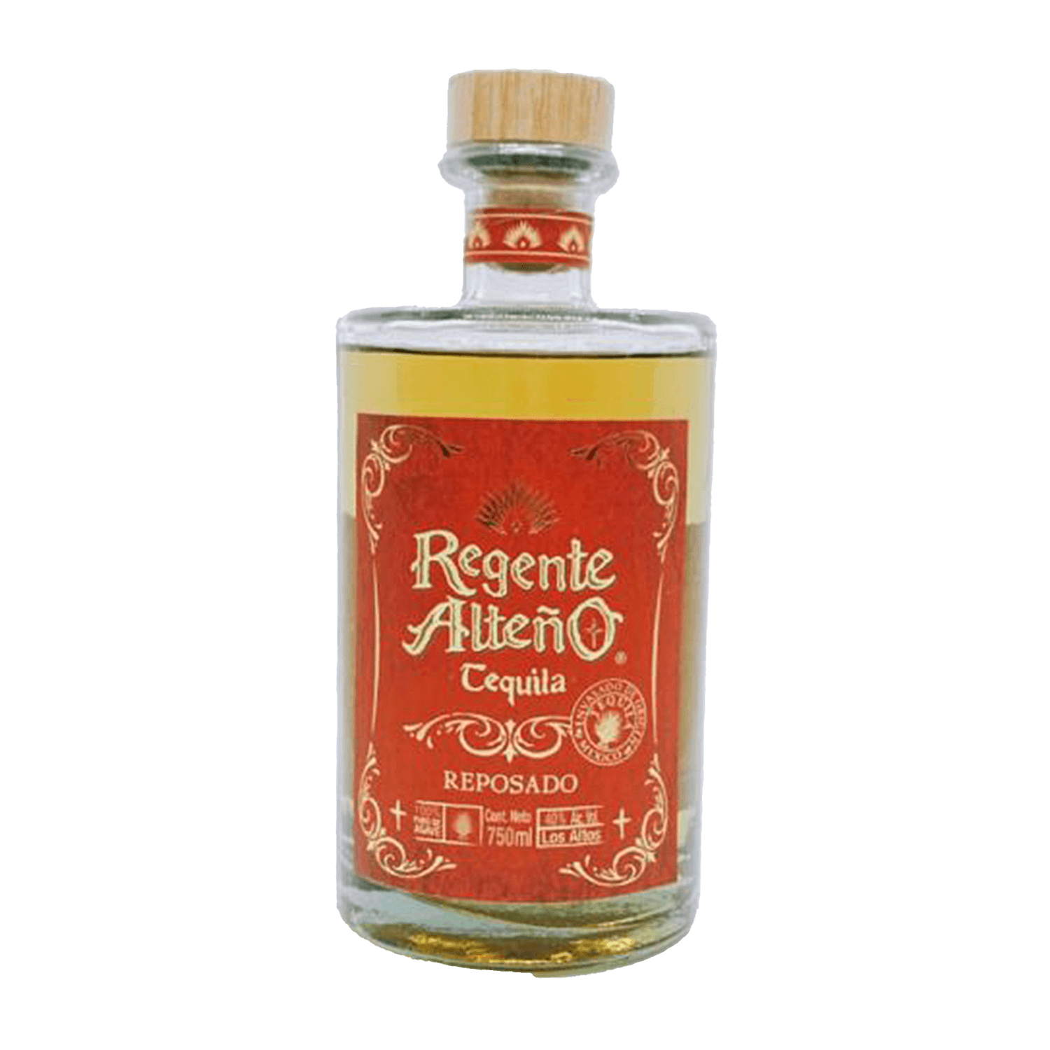 product-image-Tequila De Regente Reposado 40%, 2CL