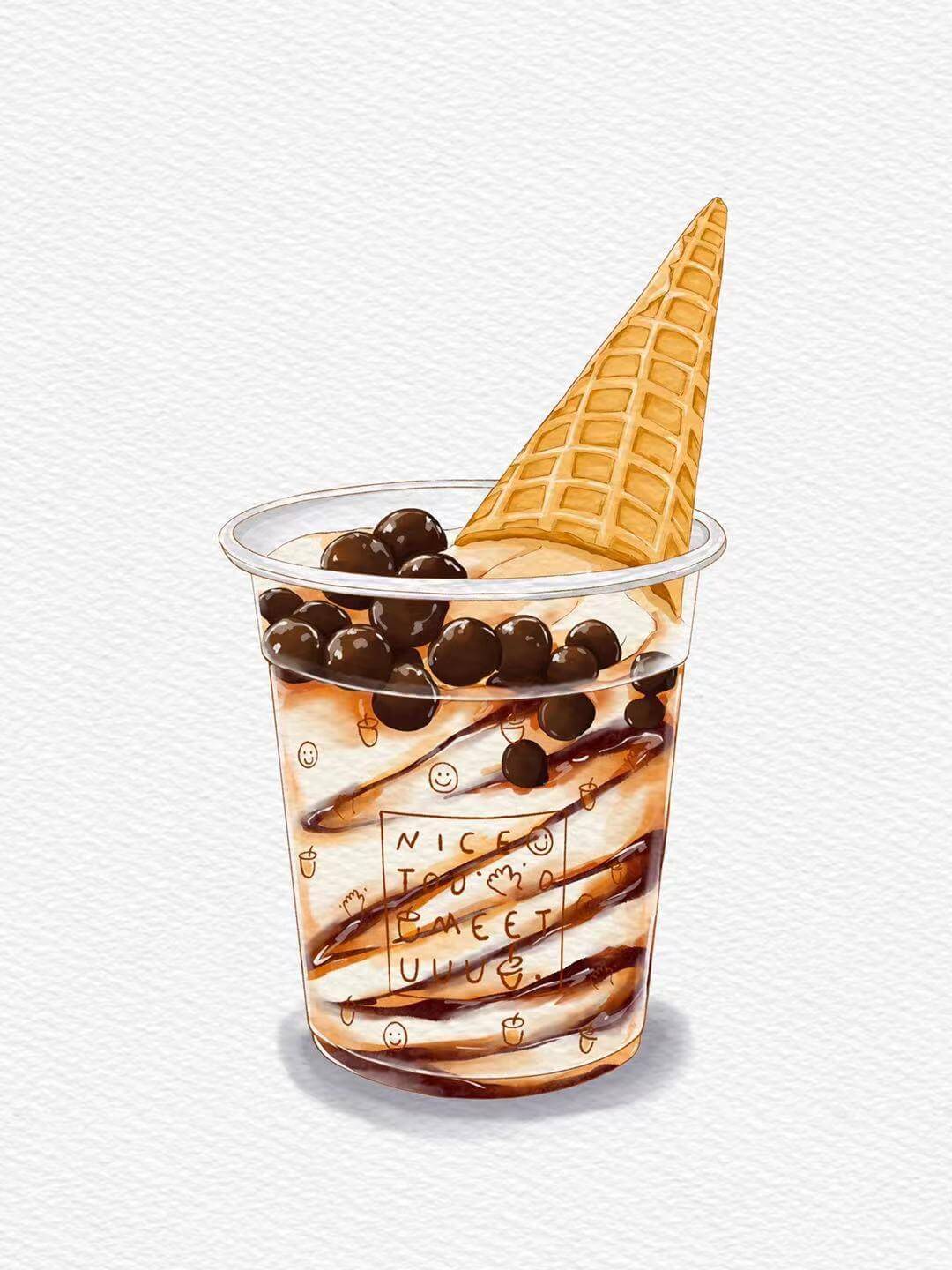 product-image-Nice to Meet Ice cream (Limited Edition)!!! 珍珠奶茶冰激凌