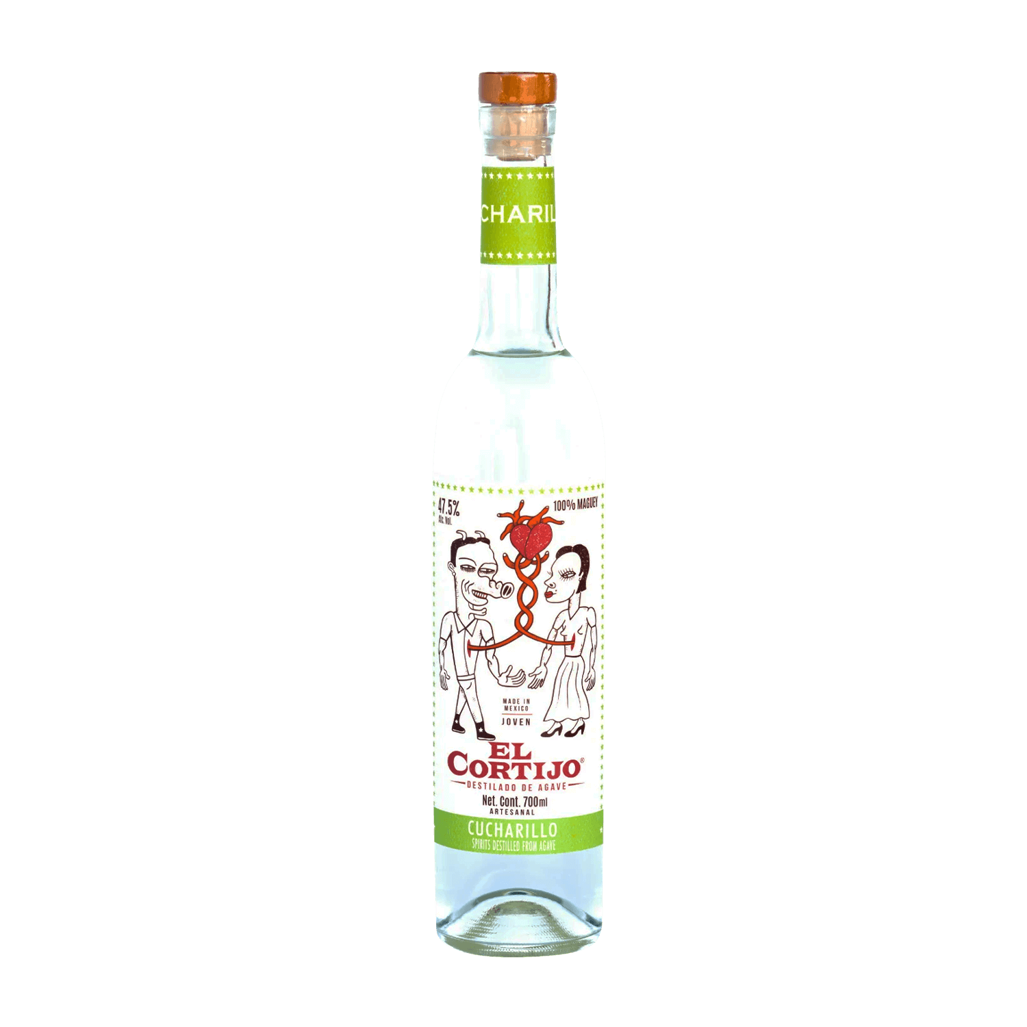 product-image-Mezcal El Cortijo Cucharillo 47,5%, 2CL