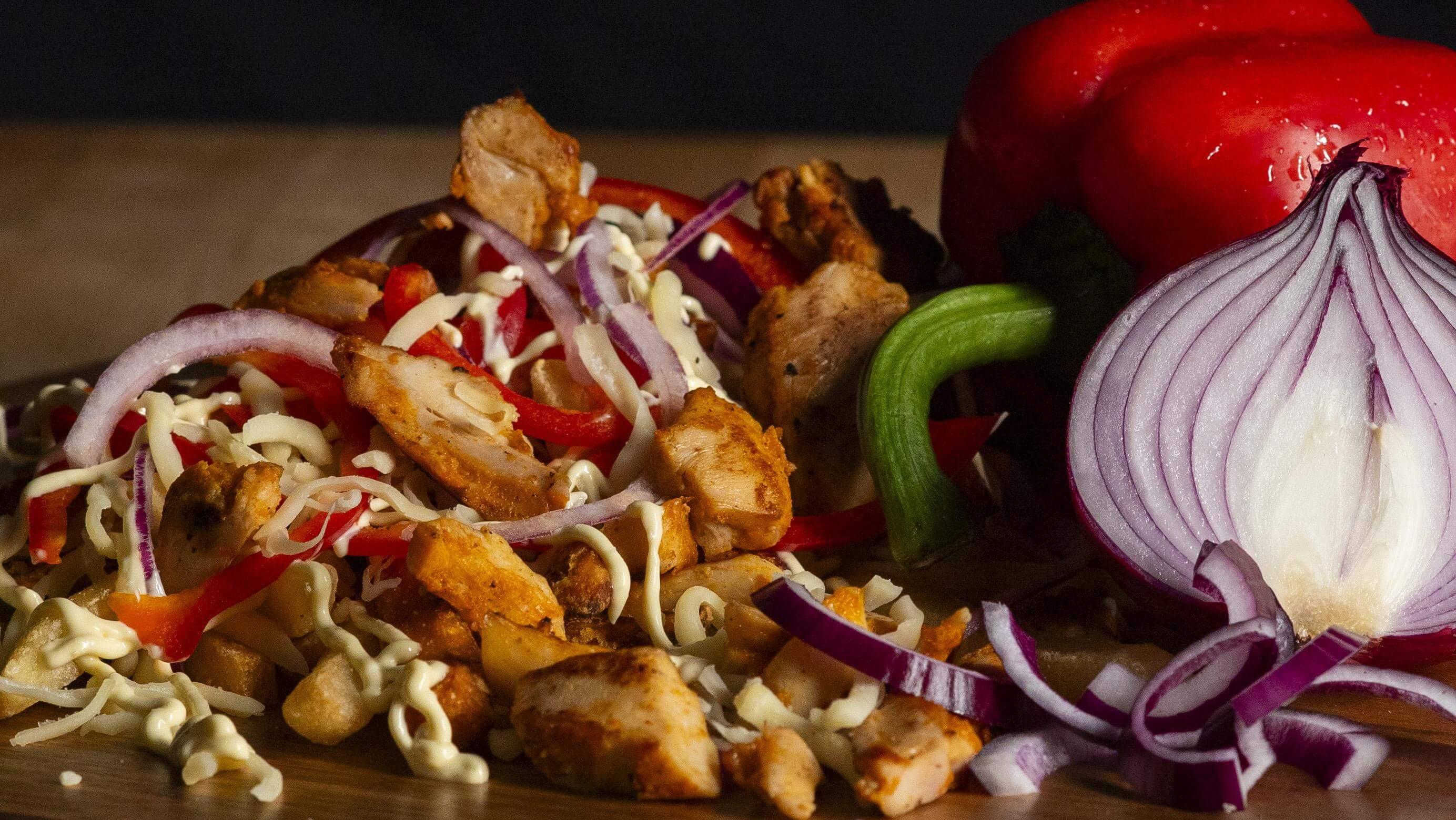 product-image-Loaded fries Kylling