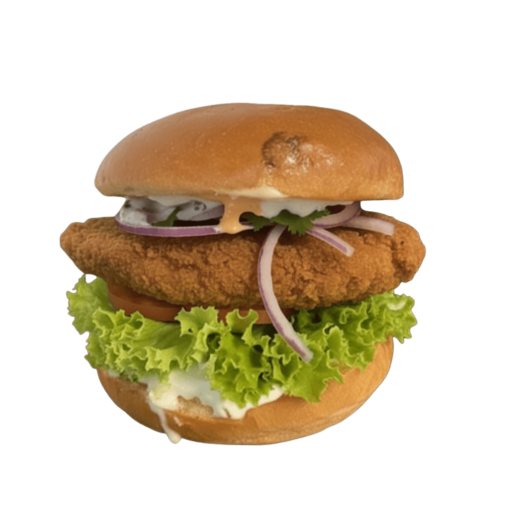 product-image-Hjemmelaget Crispy Kyllingburger