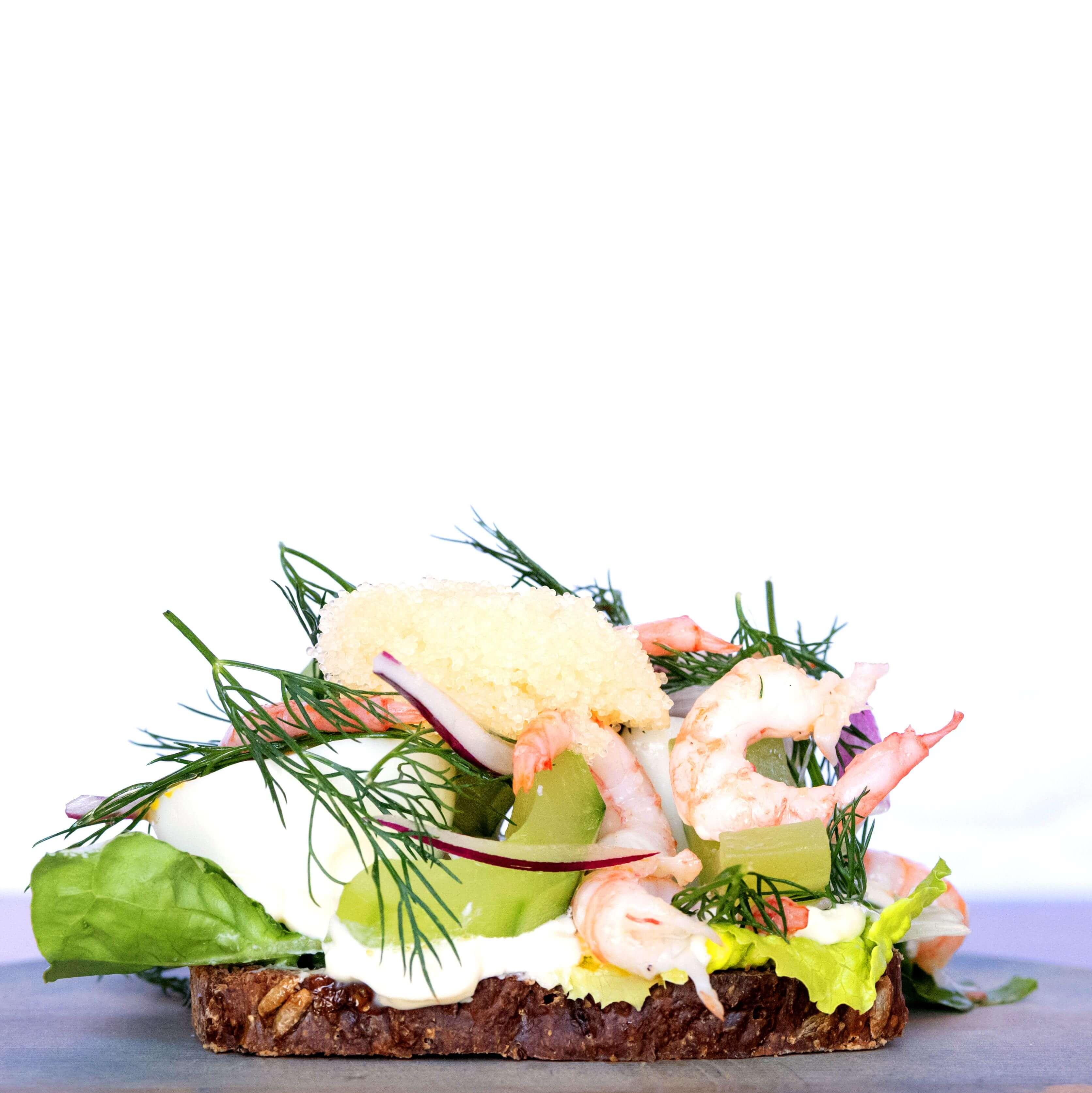 product-image-Reker, lettrøkt silderogn og egg