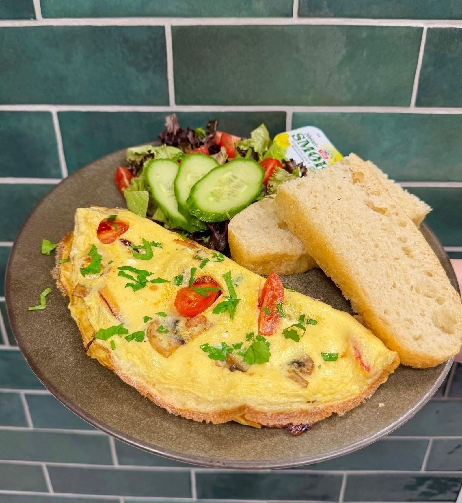 product-image-Omelett med Grønnsaker
