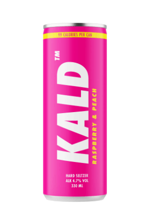 product-image-Kald Hard Seltzer Raspberry&Peach 0,33L