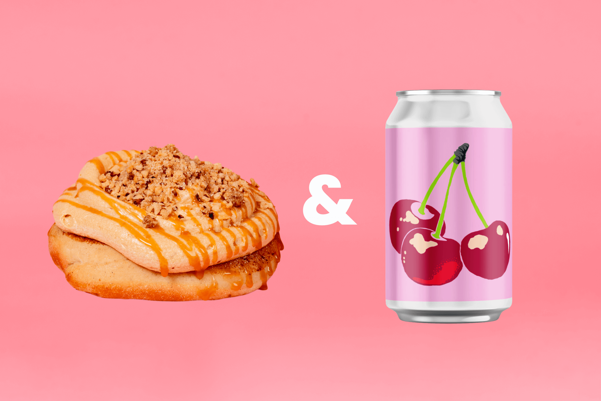 product-image-Valgfri oppgradert skillingsbolle + kald drikke