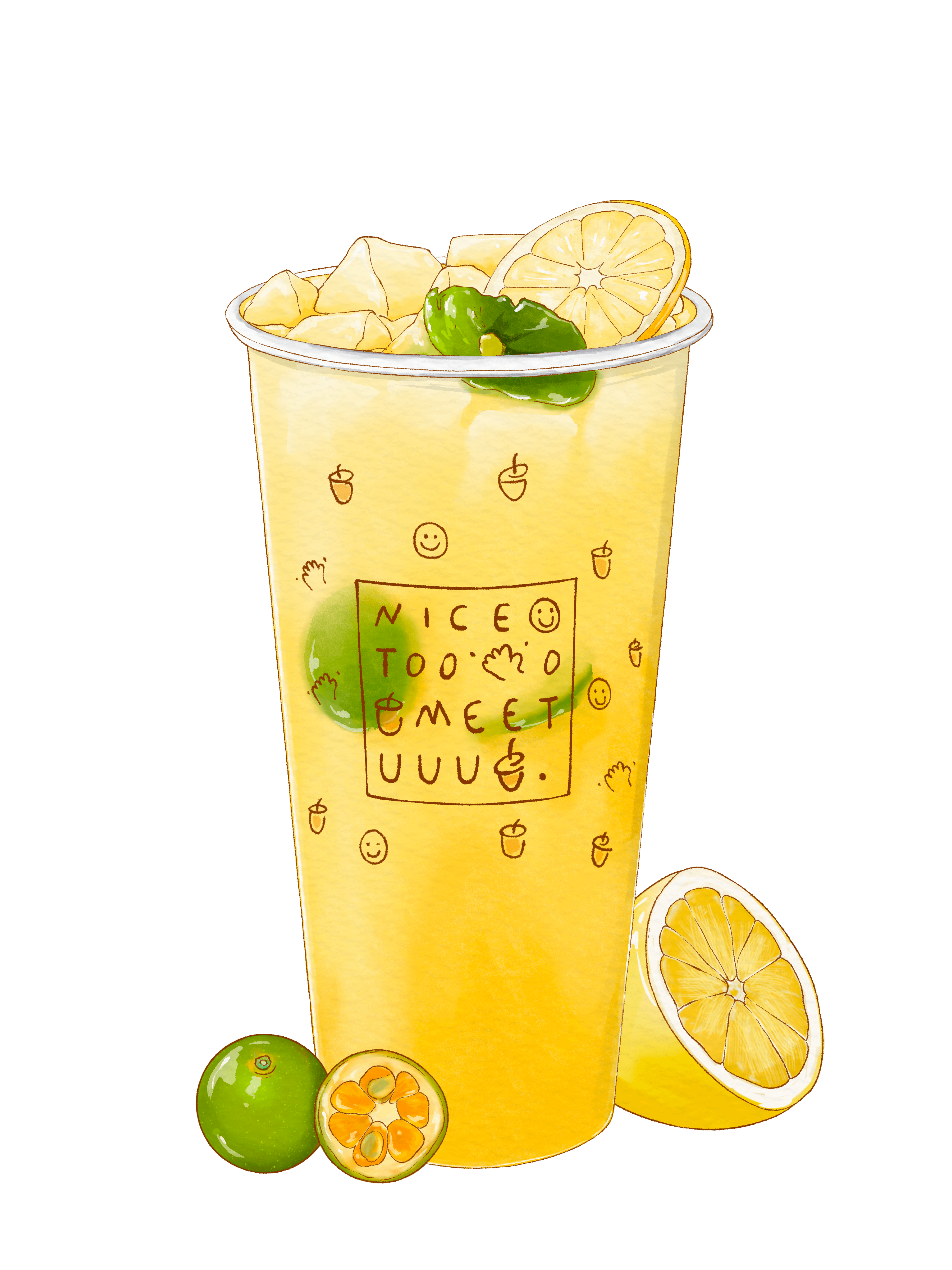 product-image-Green kumquat limon bomb(L) 爆打金桔柠檬茶