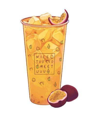 product-image-Passionfruit Iced Tea - L - 百香果冰茶