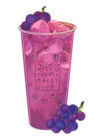 product-image-Purple Grape Iced Tea - L - 葡萄冰茶