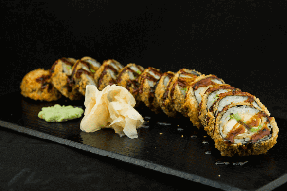 product-image-Nr.164: Crispy kylling & avocado 12 biter