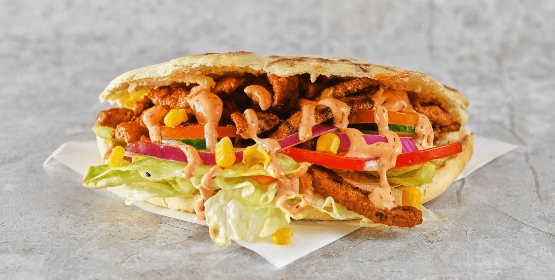 product-image-Marinert biffkjøtt i pitabrød