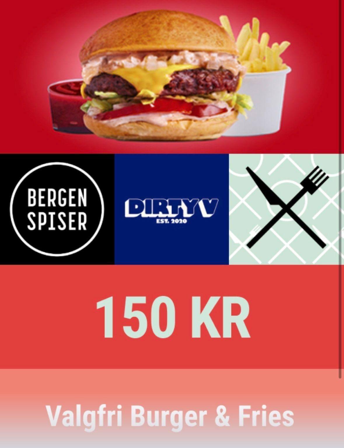 product-image-Bergen Spiser - Valgfri Burger & Fries