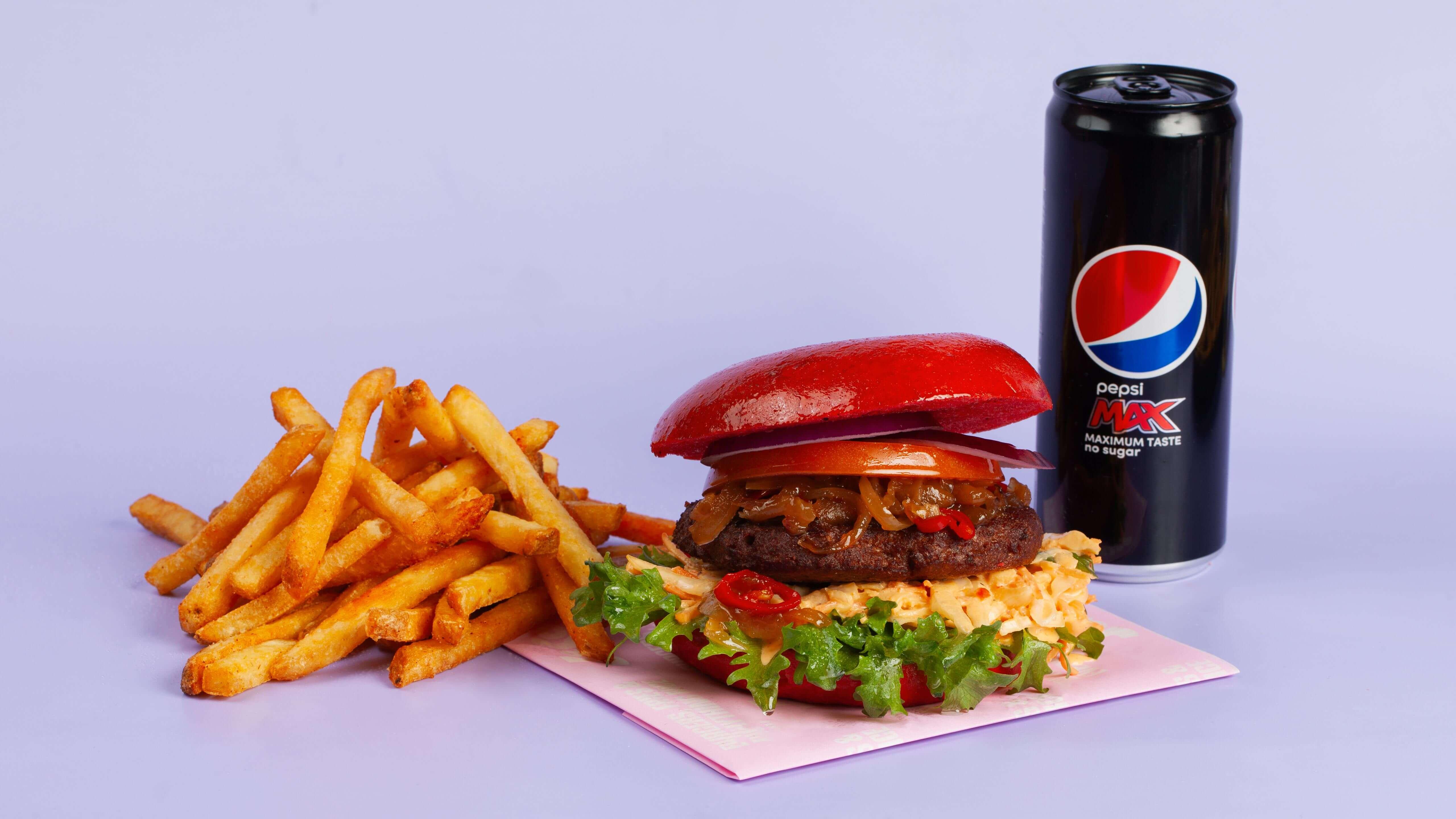 product-image-Spicy Veggie Burger - Meny