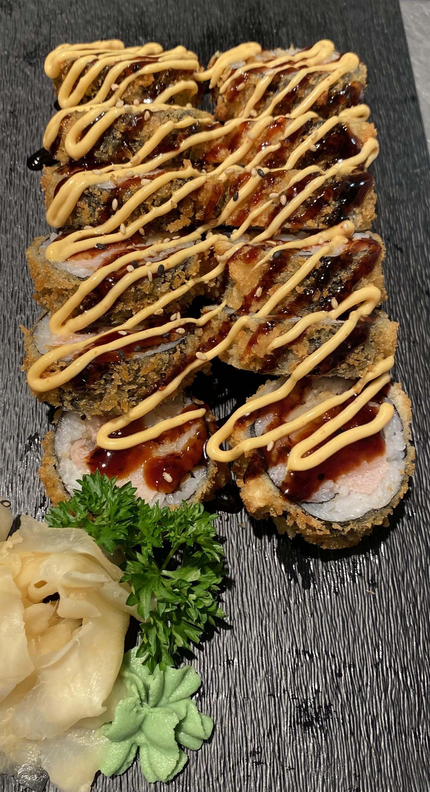 product-image-NR. 169 Crispy scampi og tunfisk 12 biter