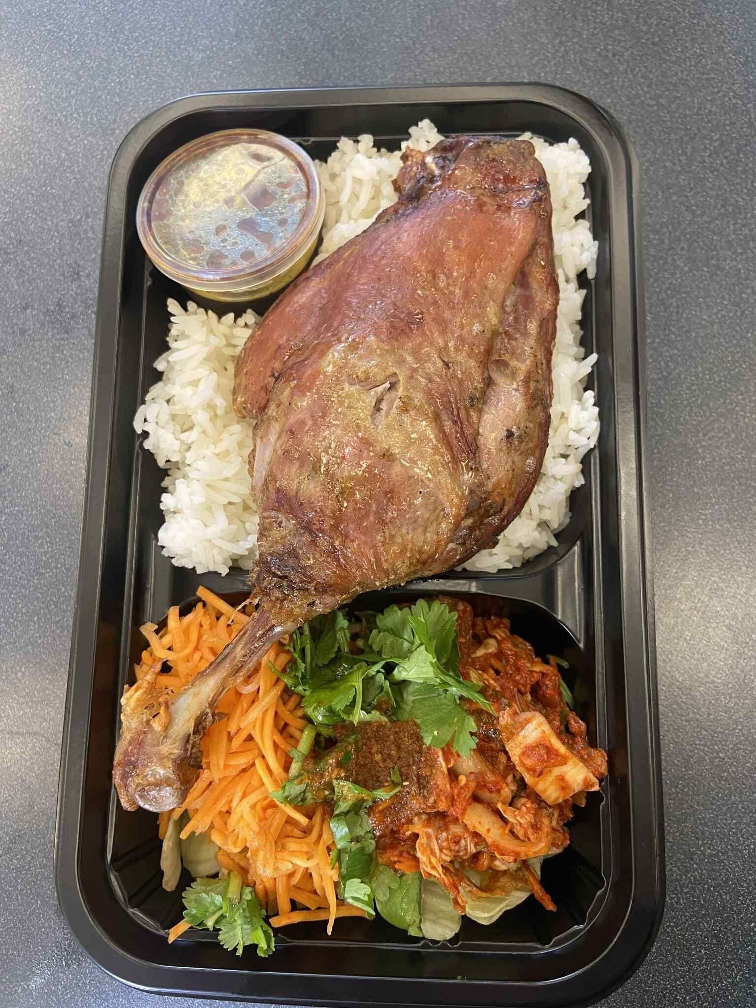 product-image-Ris med andekonfit og grønnsaker