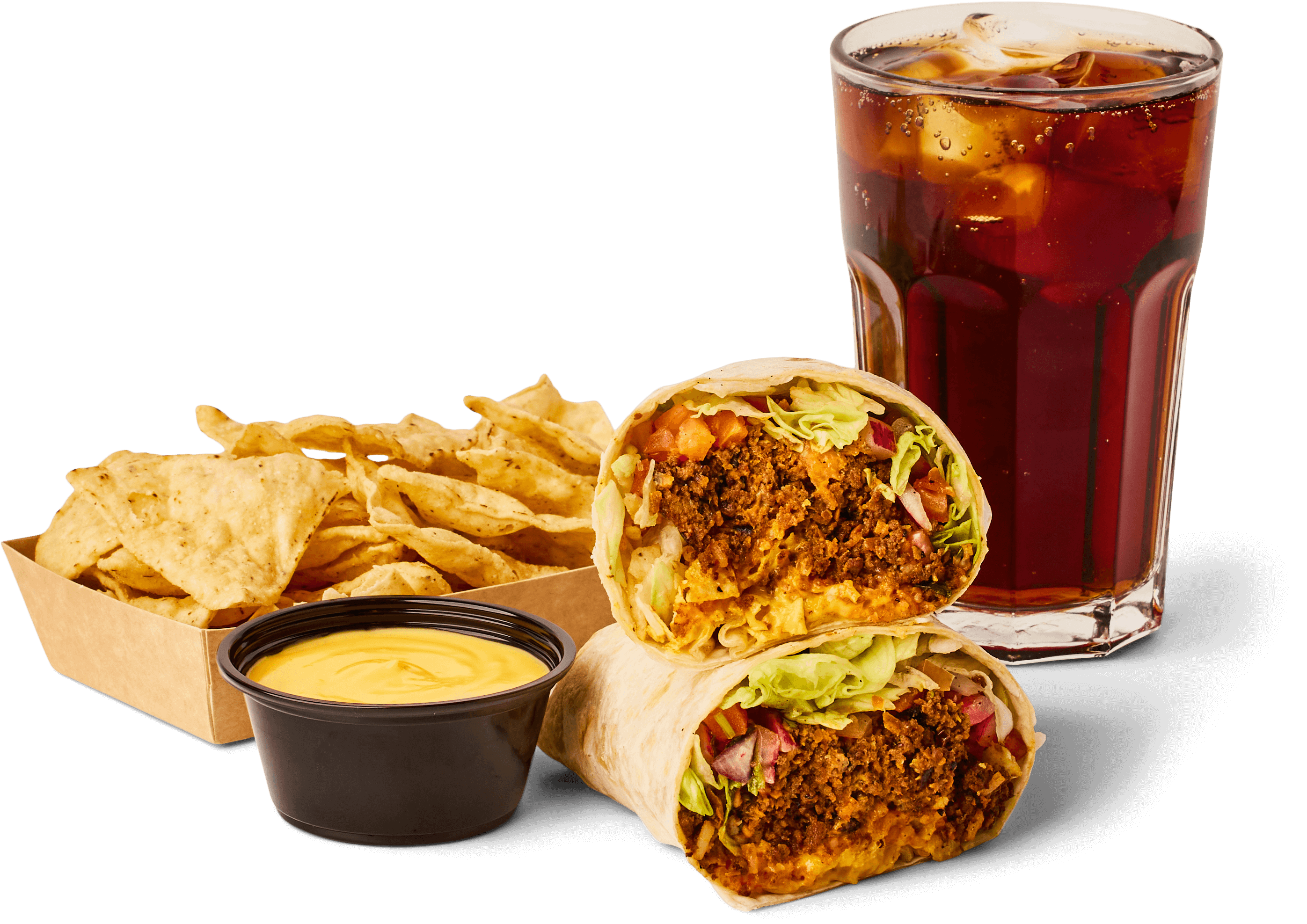 product-image-Cheesy Burrito Crunch + Nachos or Fries + Drink after 21